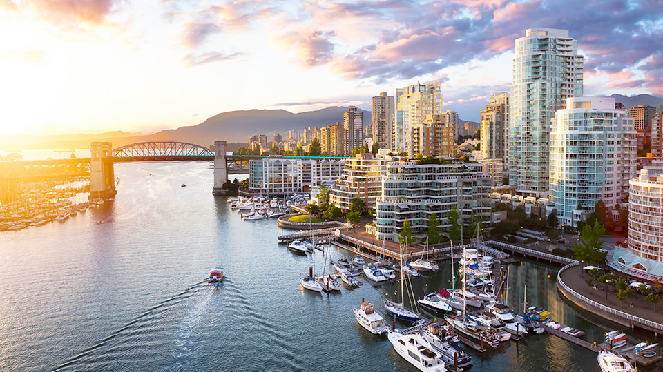 Vancouver, Canada harbor