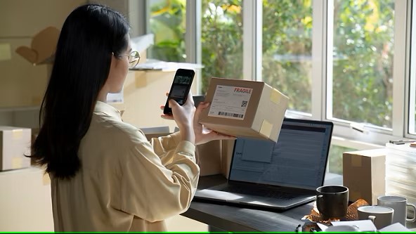 Customer Scanning Box in Home