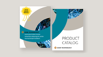 A sample of printable catalogs.