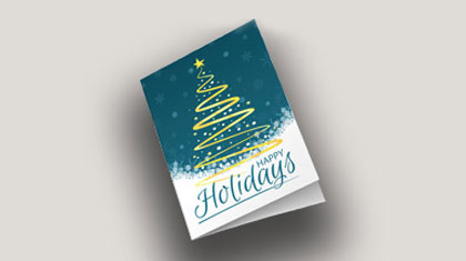 A sample of printable greeting cards.